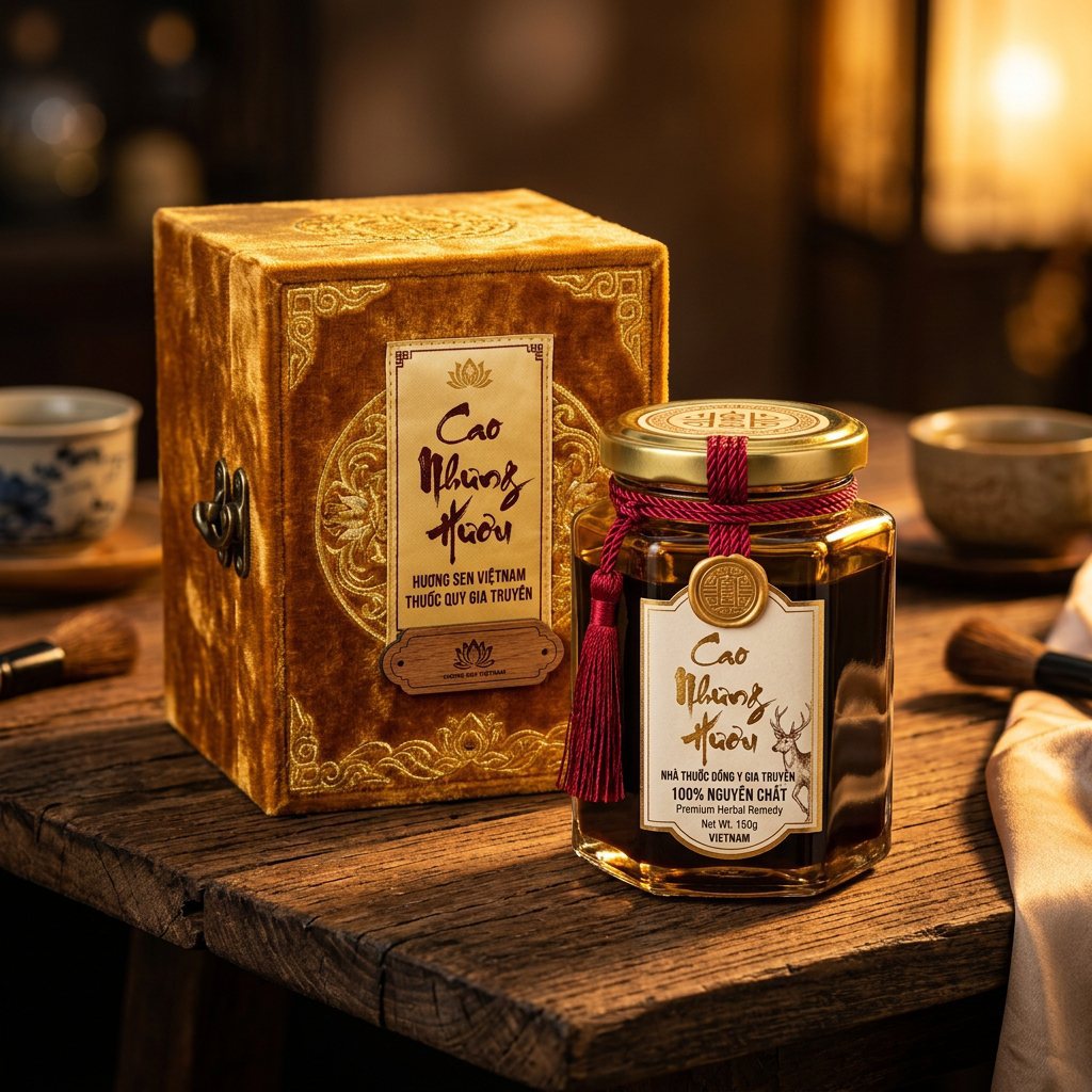 Trà Sâm Cau Đỏ Dưỡng Lực